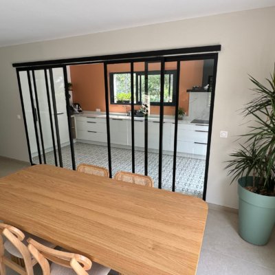 Verrière sur-mesure coulissante